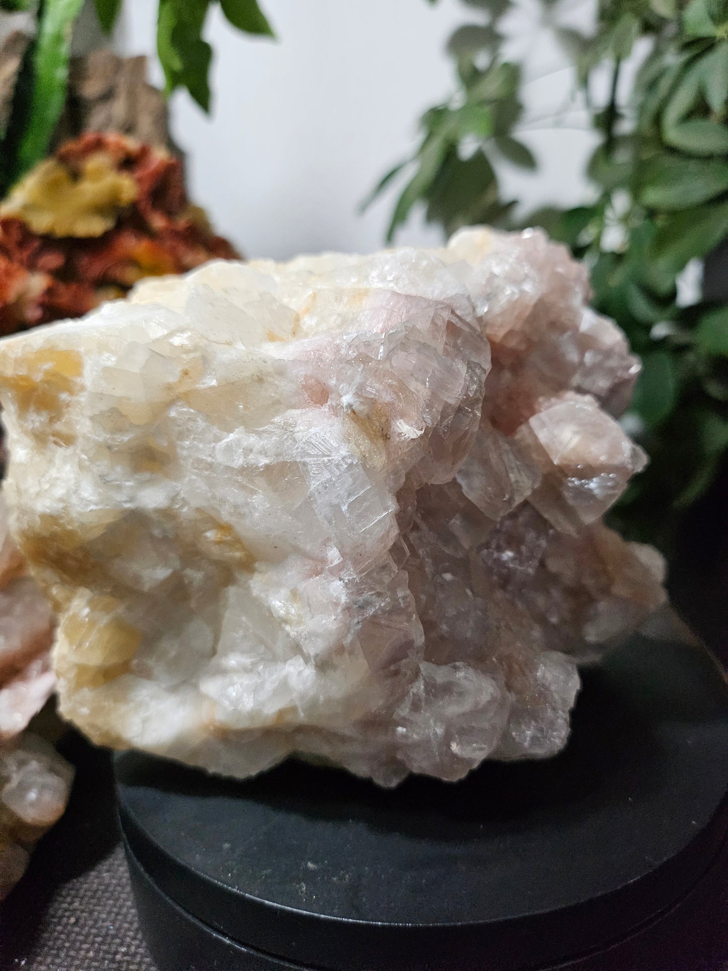 Calcite rose brute