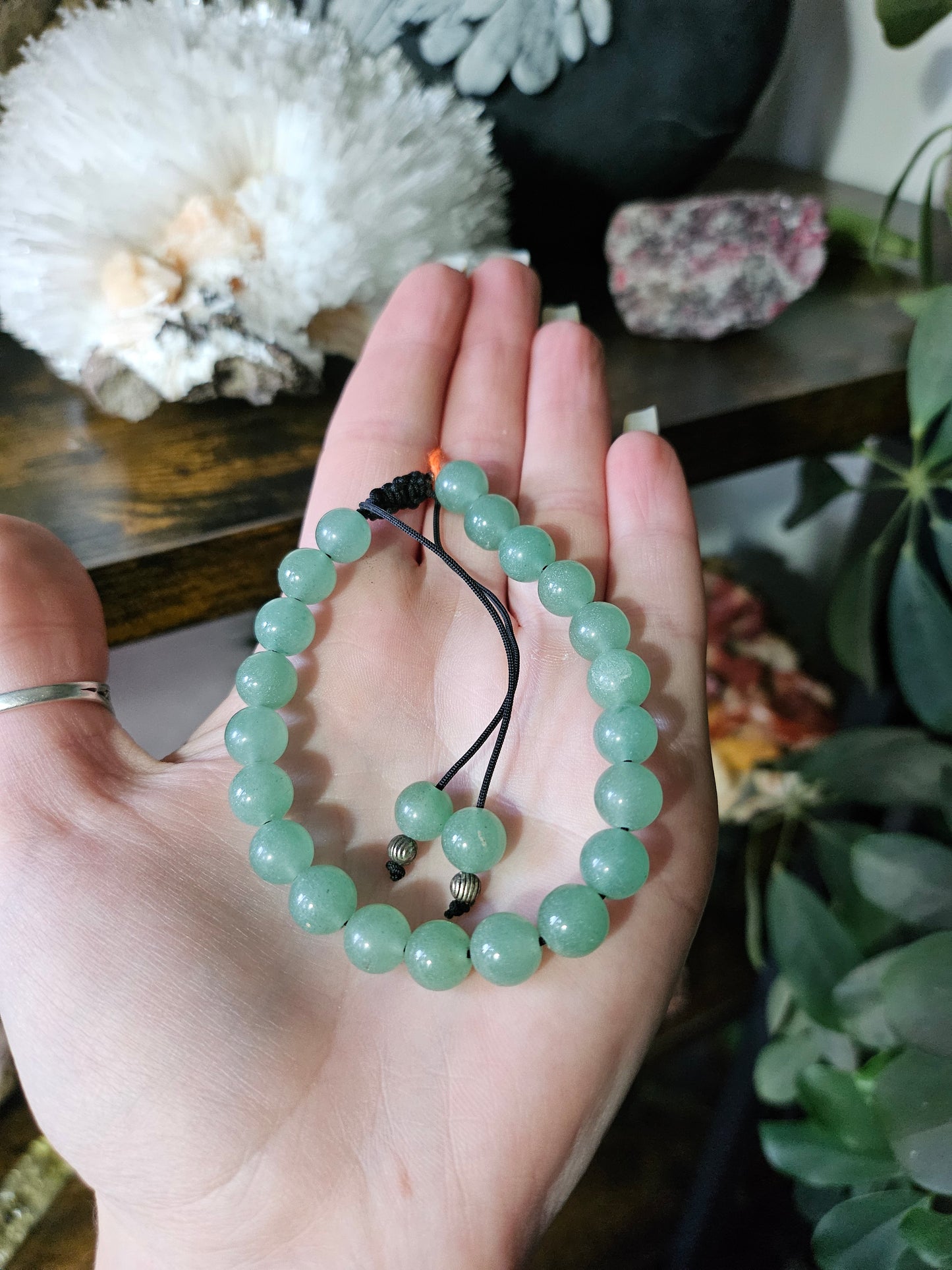 Bracelet en Aventurine verte
