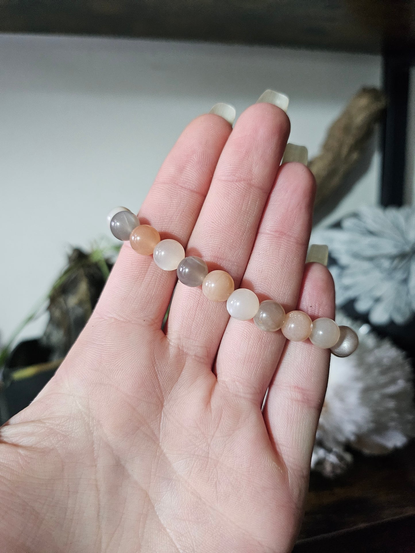 Bracelet en Pierre de lune