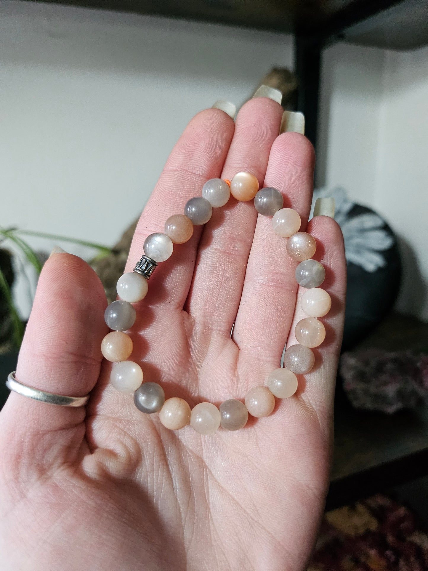 Bracelet en Pierre de lune