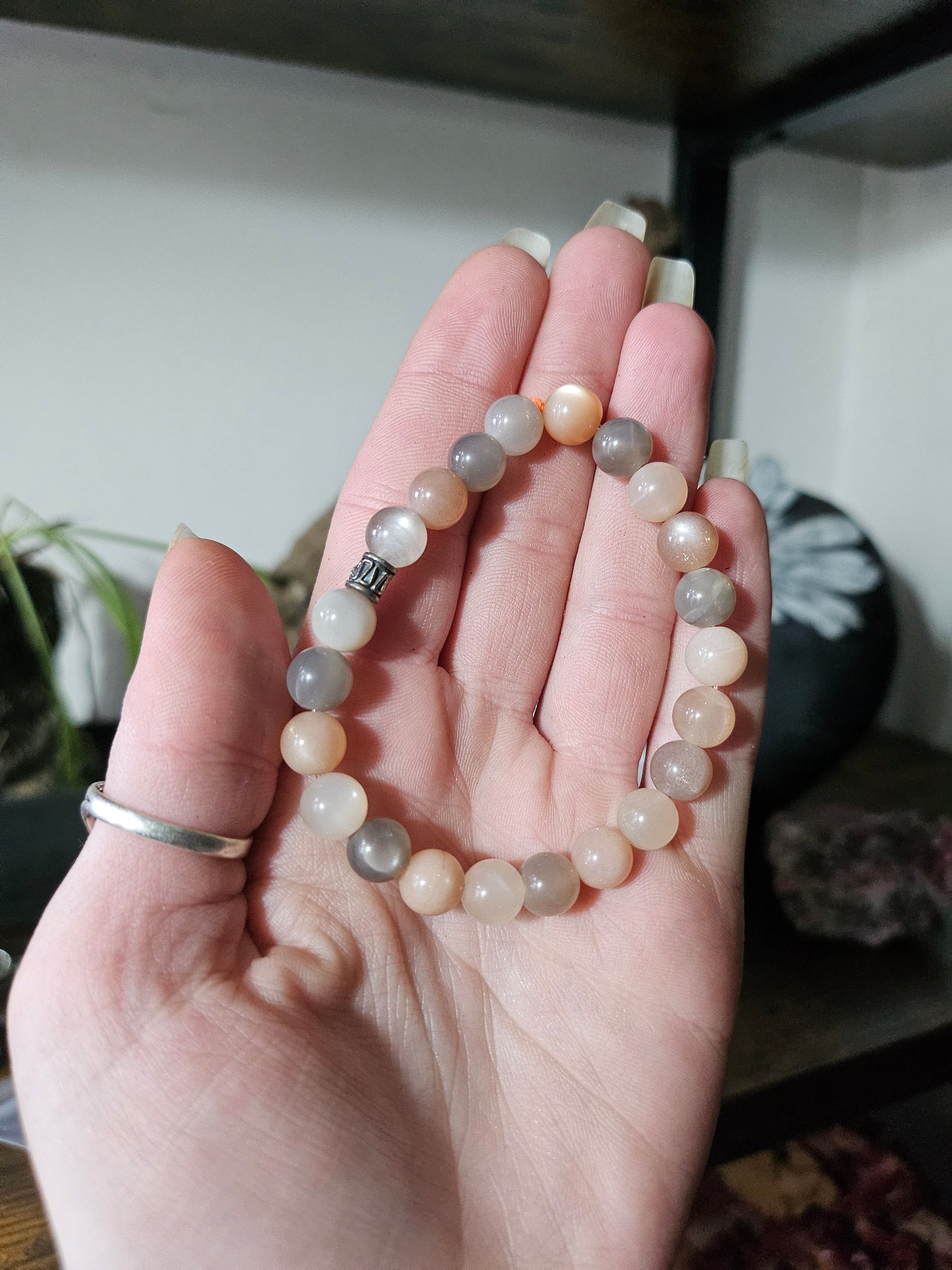 Bracelet en Pierre de lune