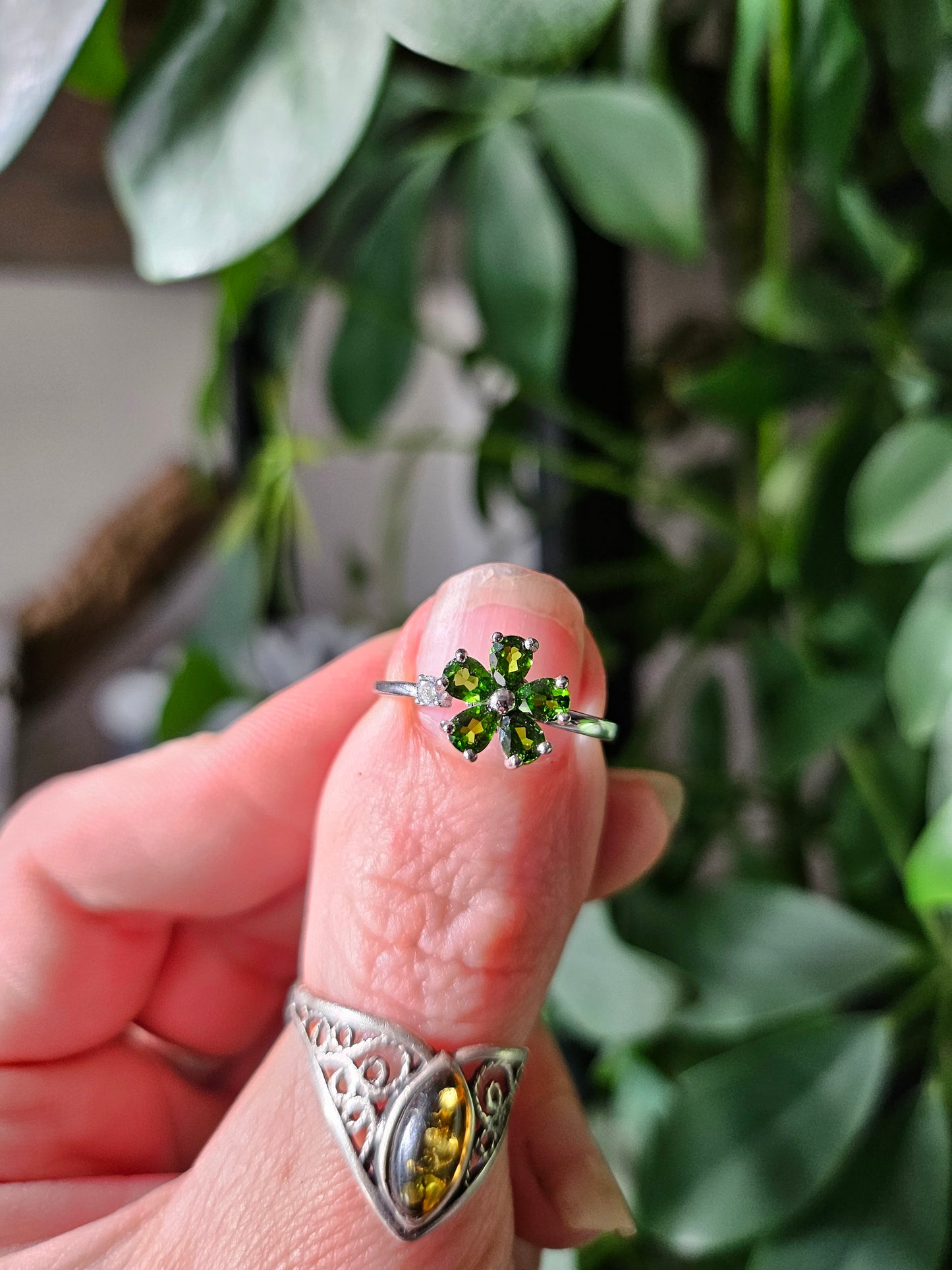 Bague tournante diopside