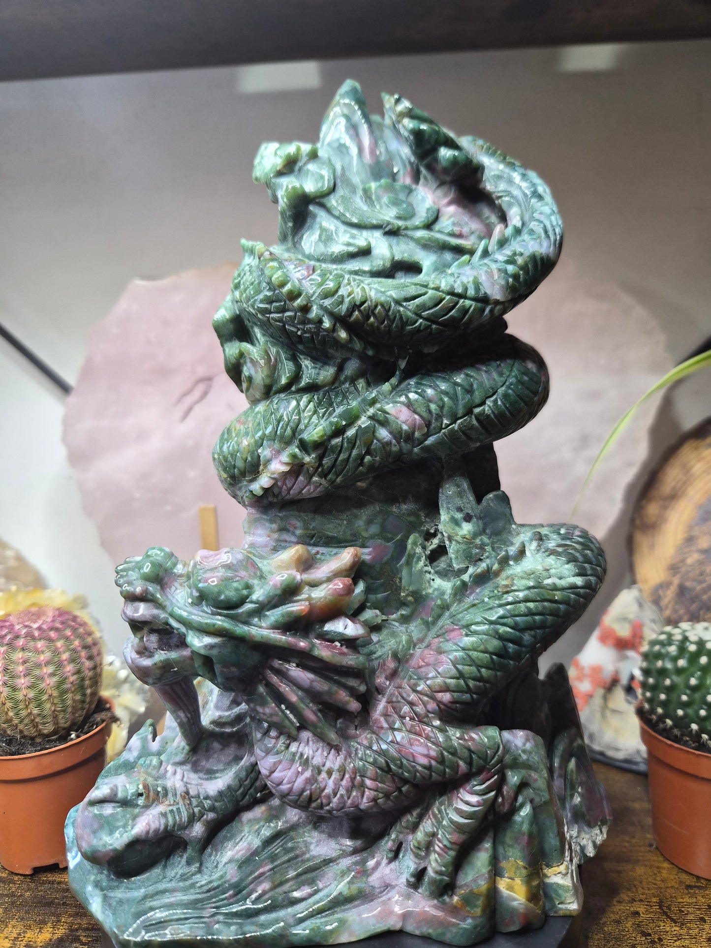 Dragon en Jaspe océan