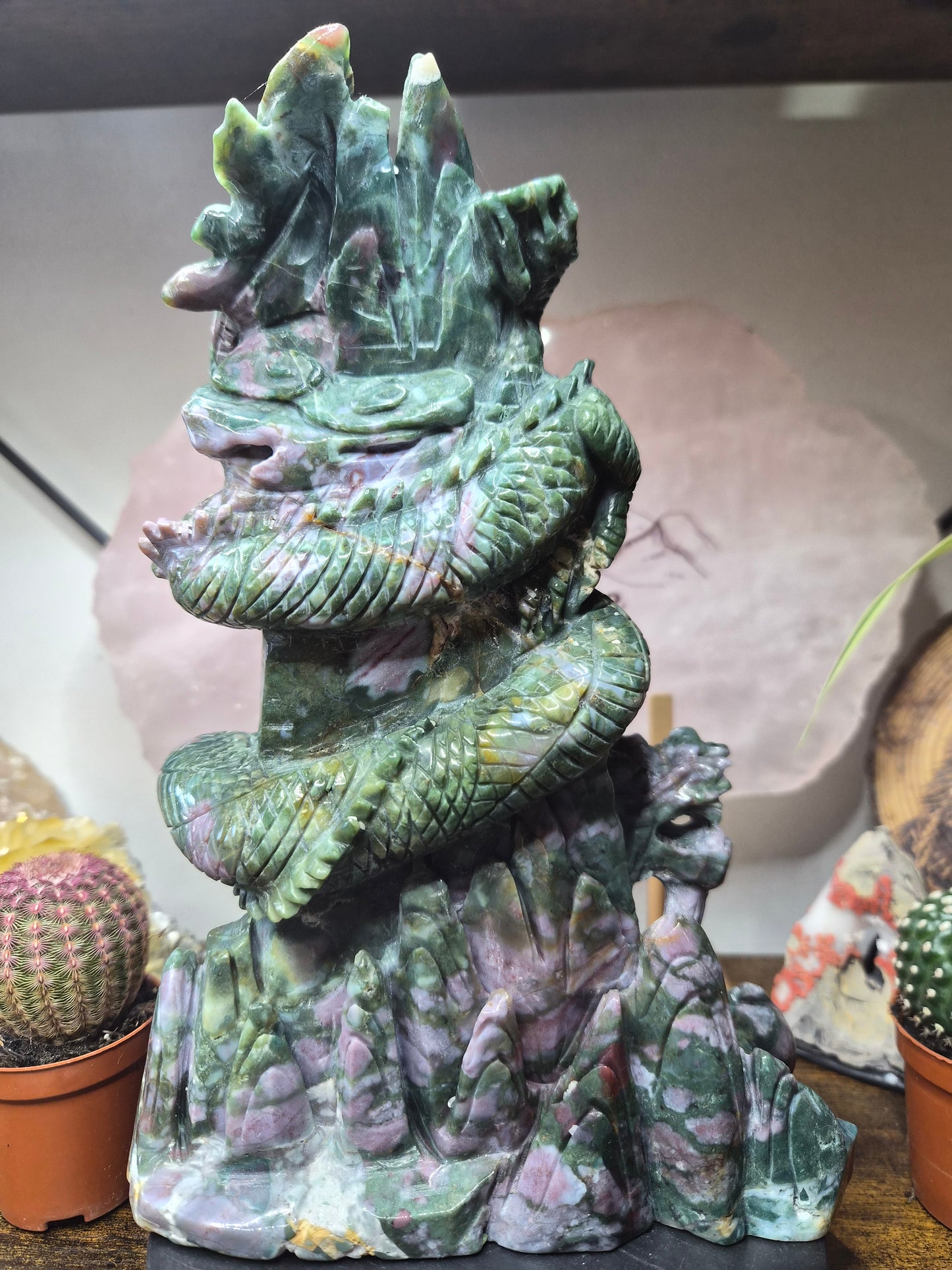 Dragon en Jaspe océan