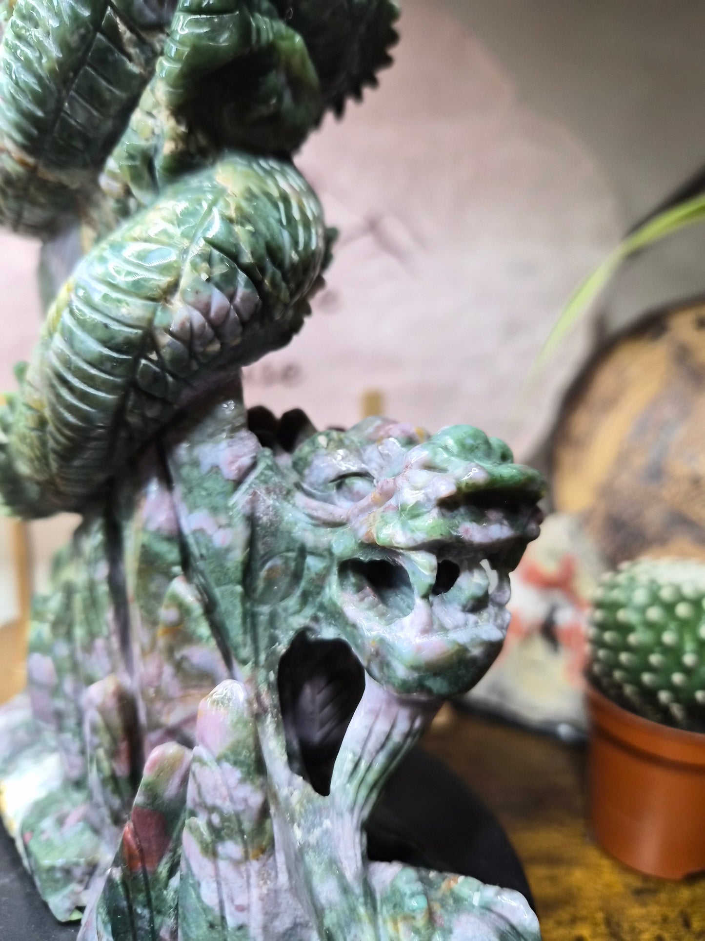 Dragon en Jaspe océan