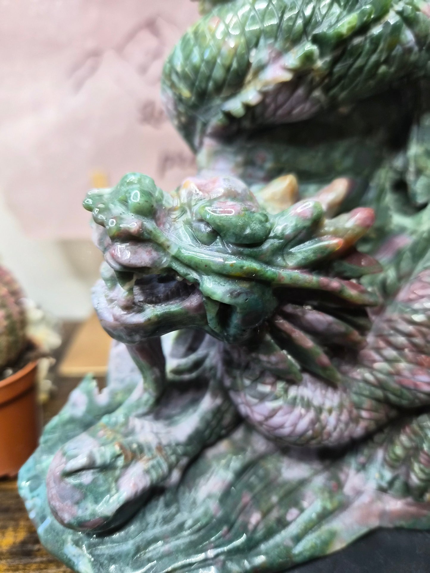 Dragon en Jaspe océan