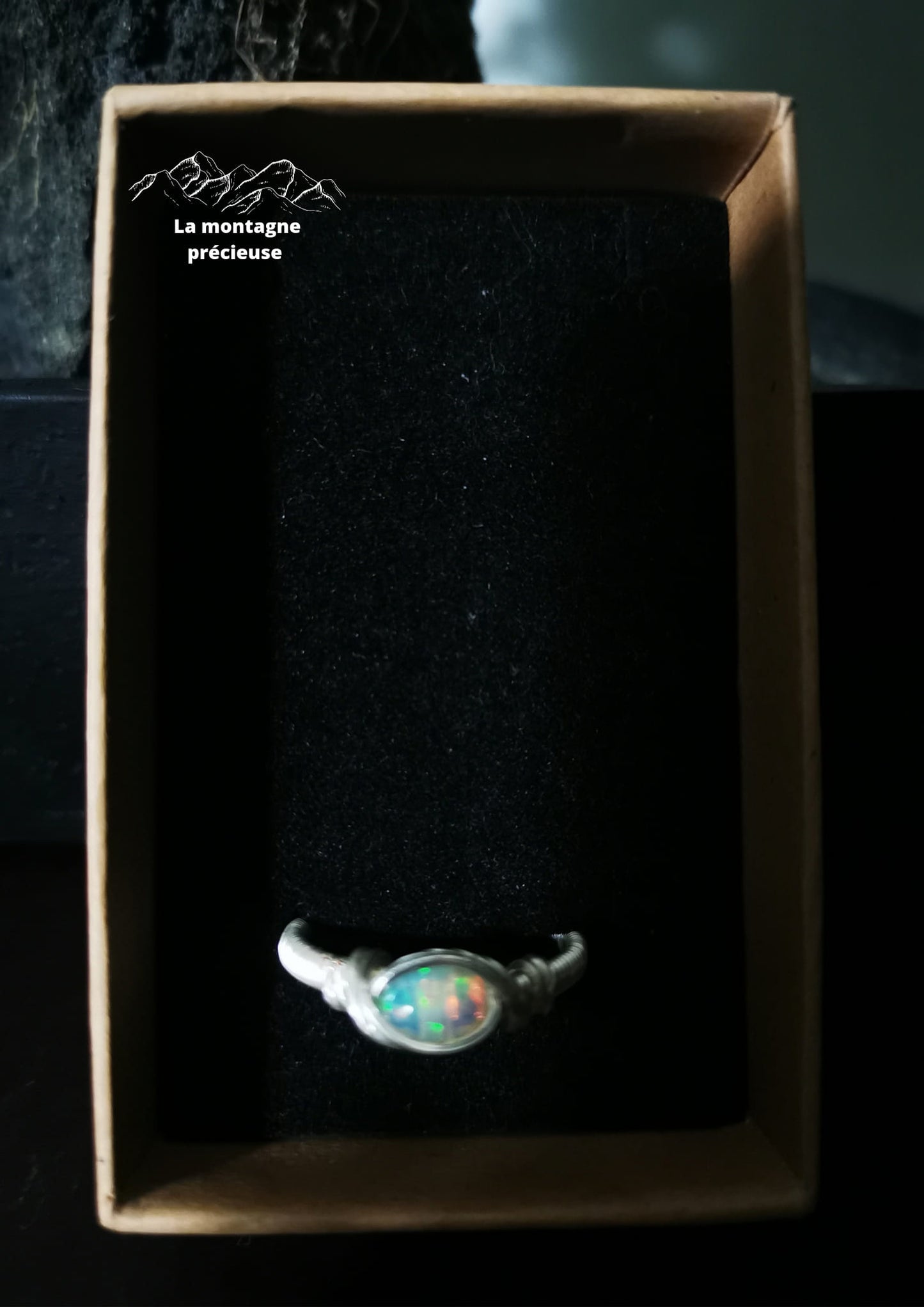 Bague en Opale Welo