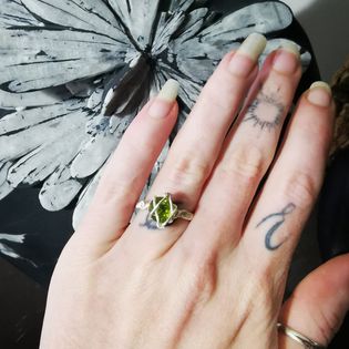 Bague en Péridot