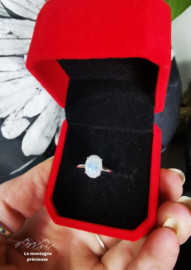 Bague en Pierre de lune