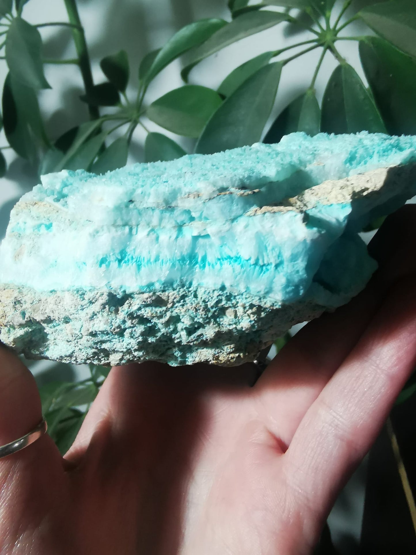 Aragonite bleue