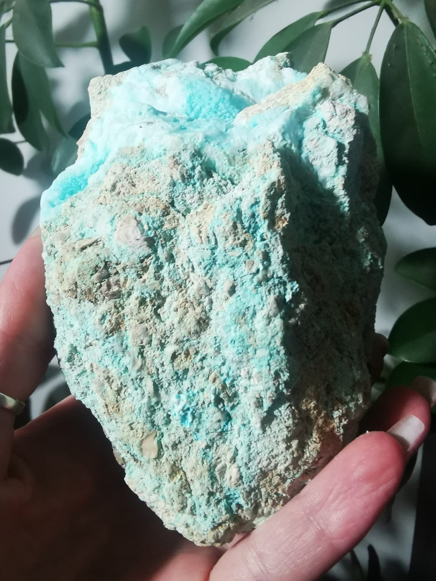 Aragonite bleue