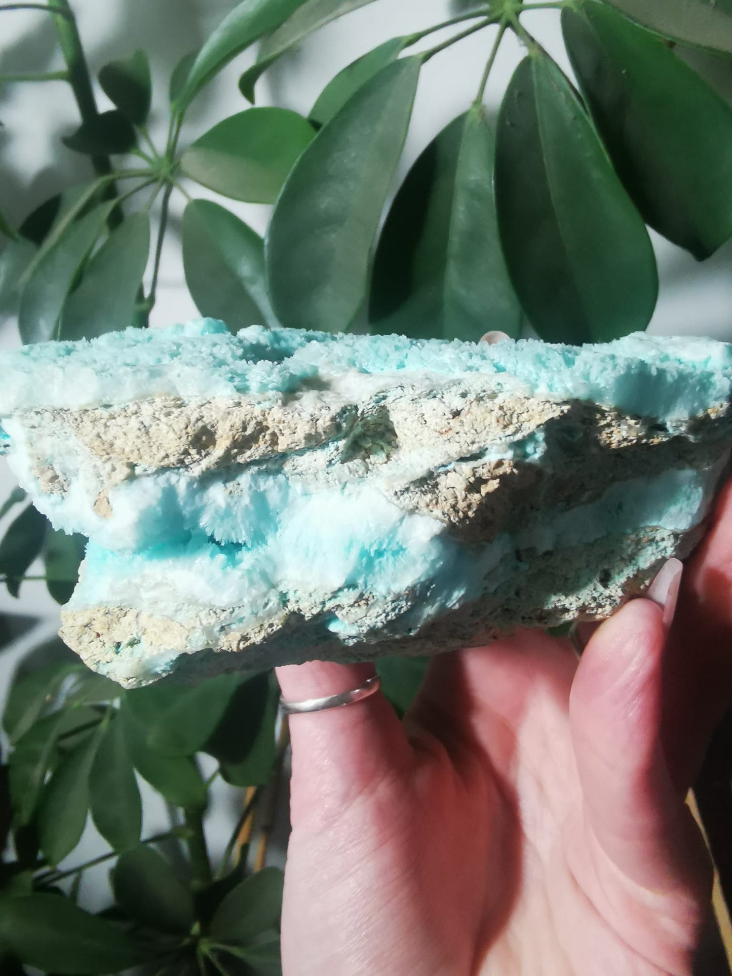 Aragonite bleue