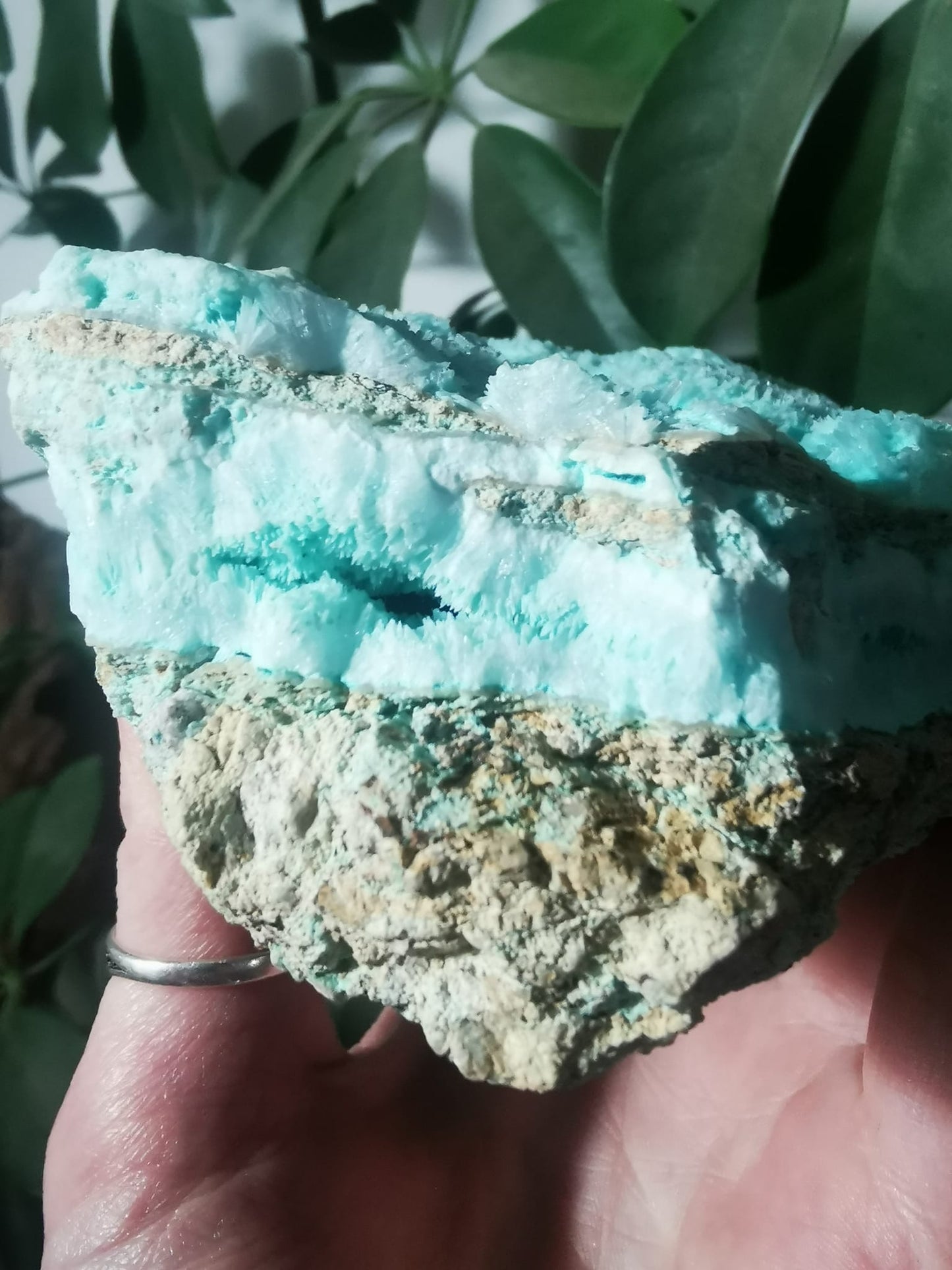 Aragonite bleue