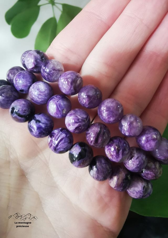 Bracelet en Charoïte