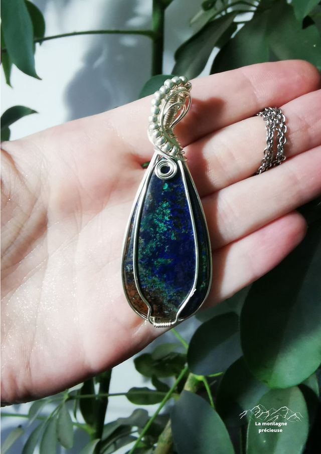 Pendentif en Azuirte de France