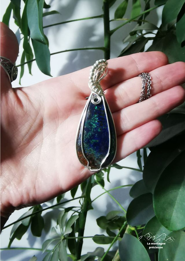 Pendentif en Azuirte de France