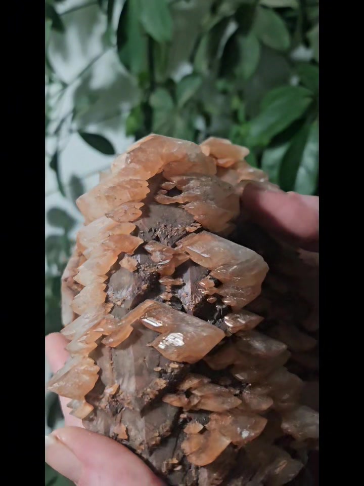 Calcite chocolat brute