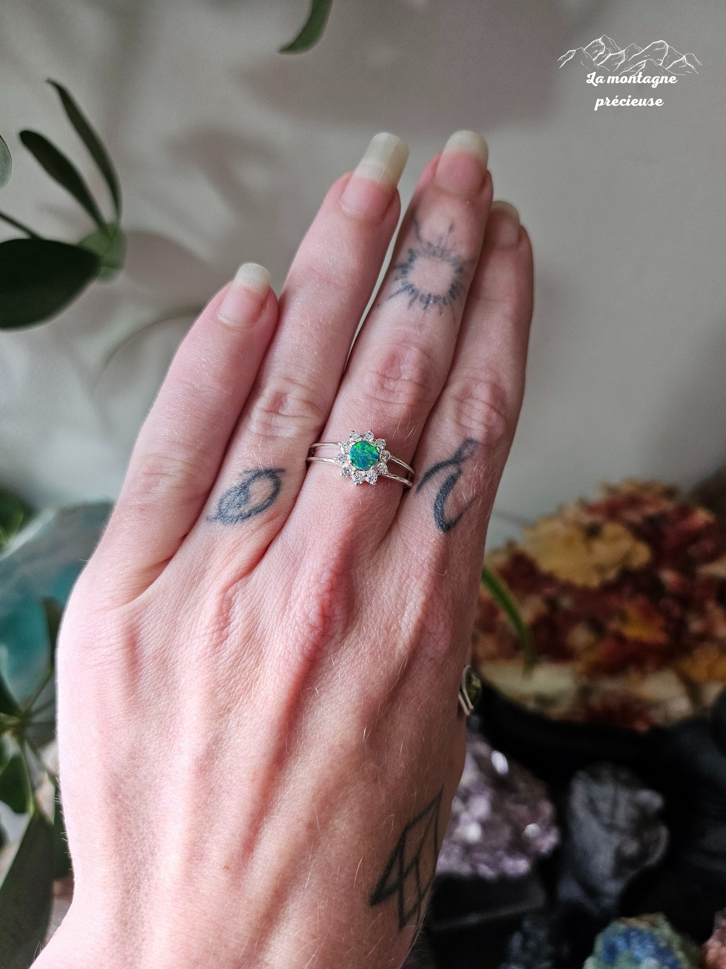 Bague en Opale Australienne
