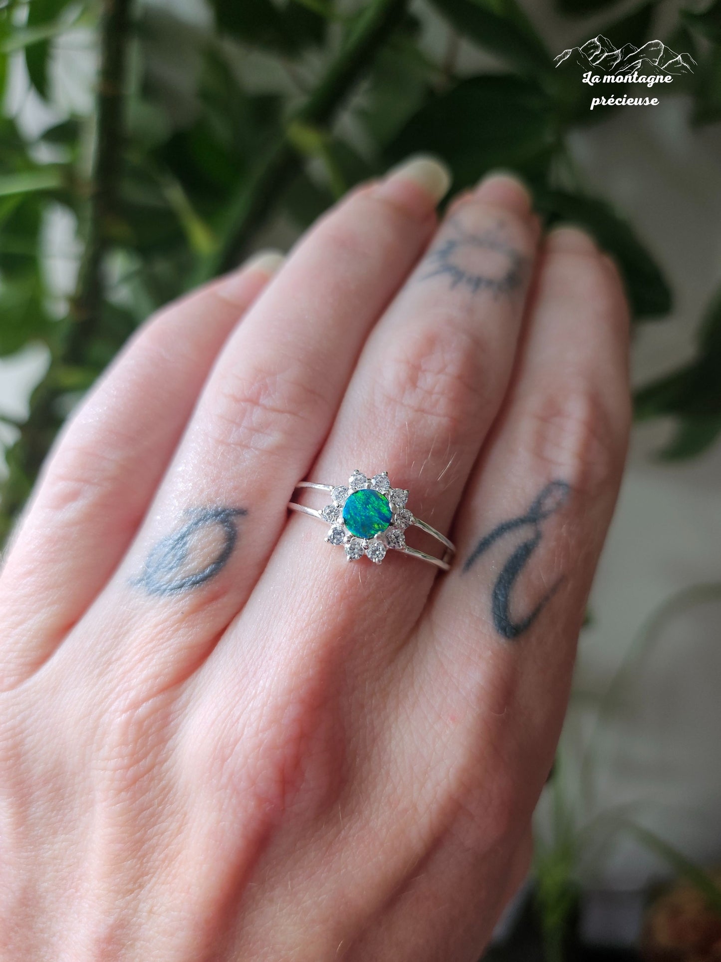 Bague en Opale Australienne