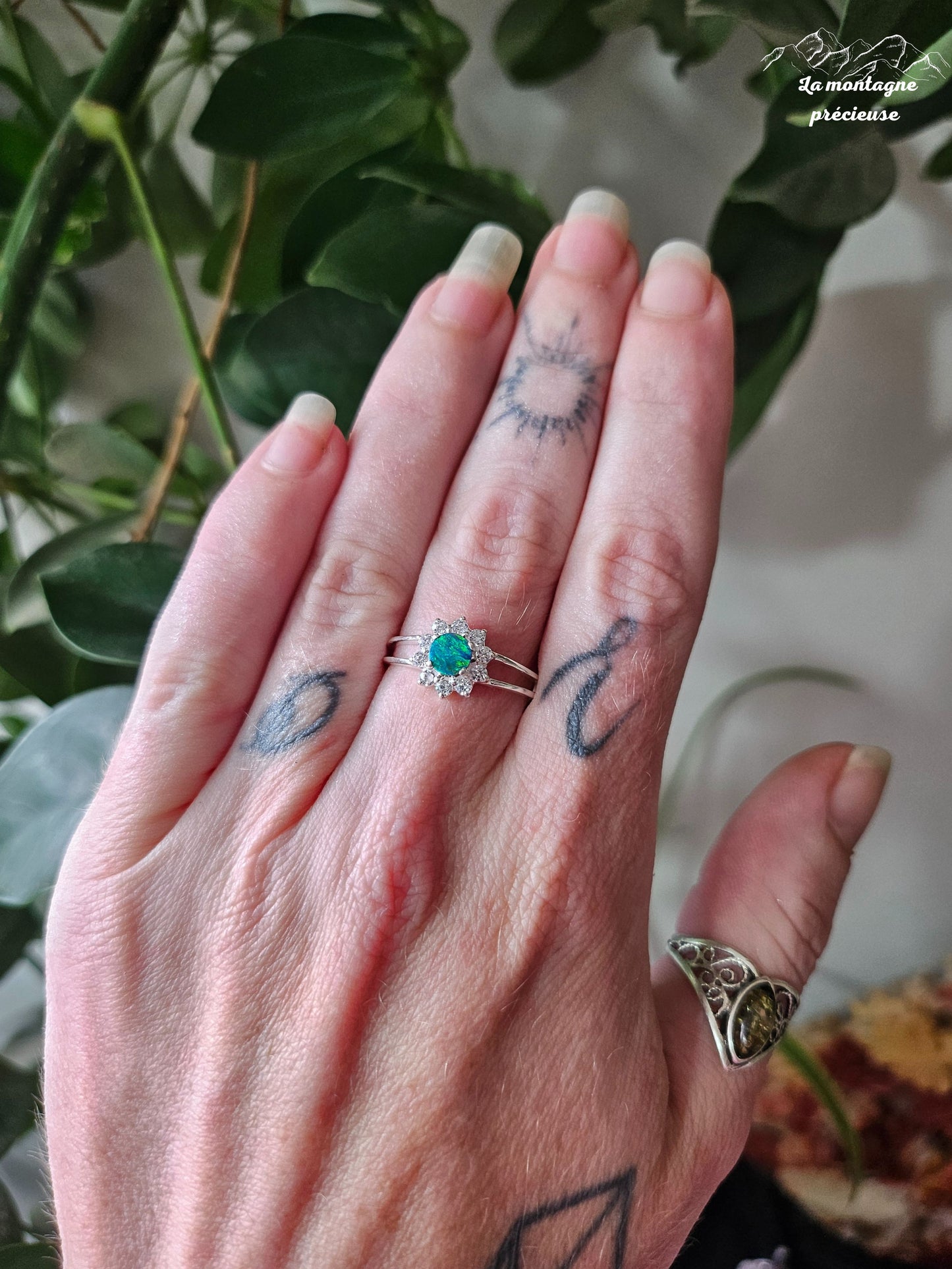 Bague en Opale Australienne