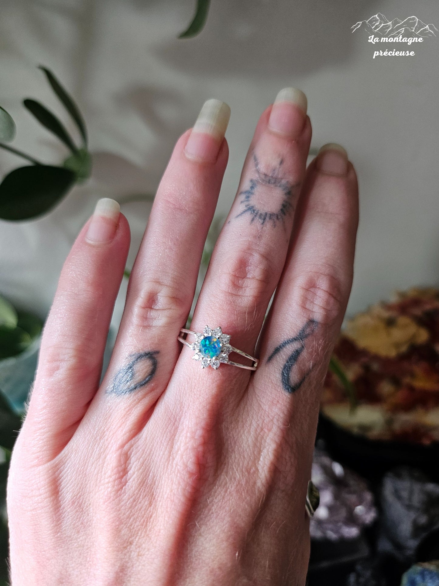Bague en Opale Australienne