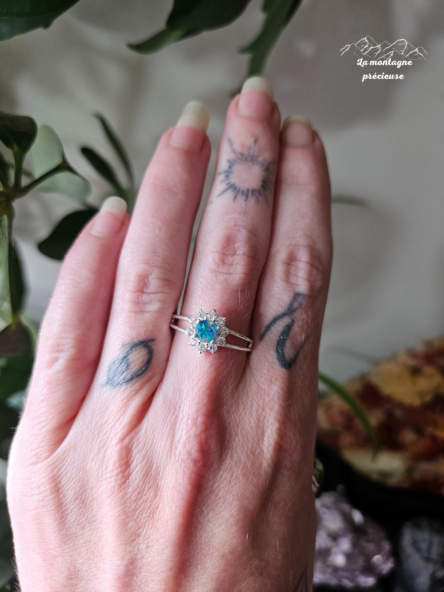 Bague en Opale Australienne