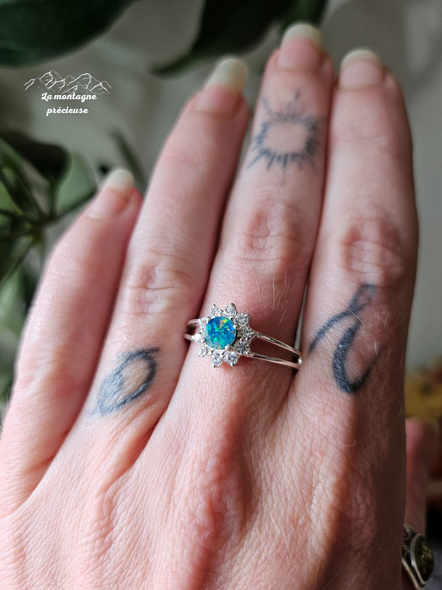 Bague en Opale Australienne