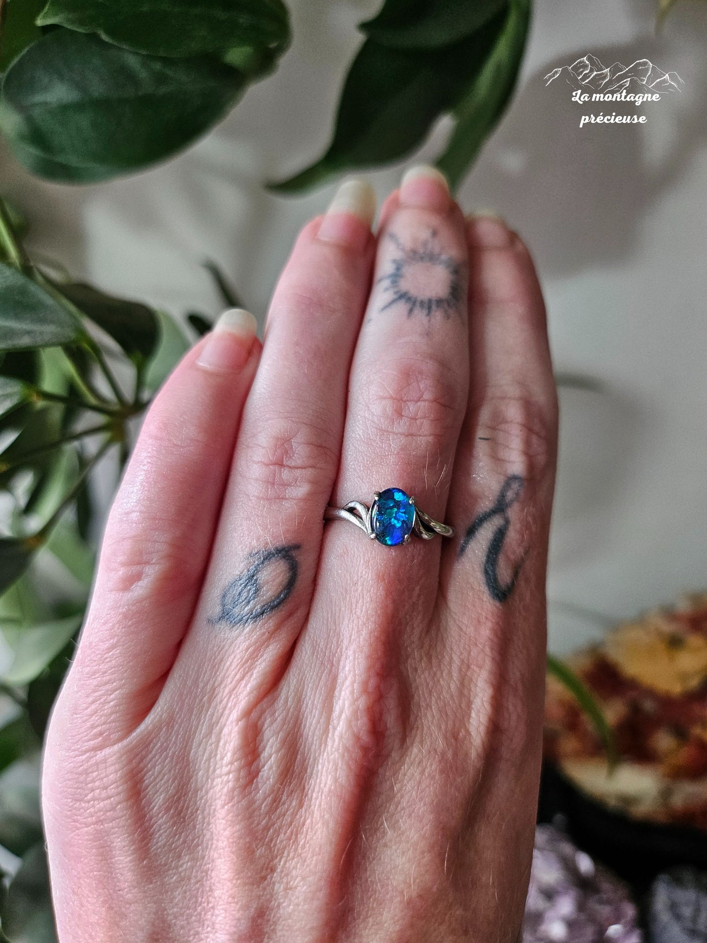 Bague en Opale Australienne