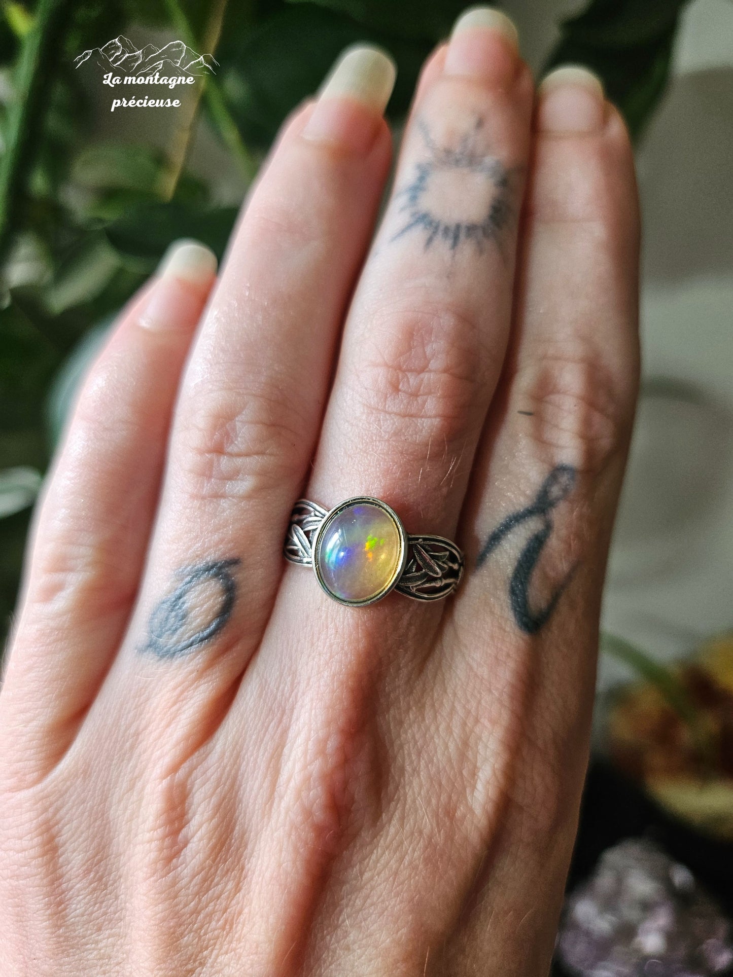 Bague en Opale welo