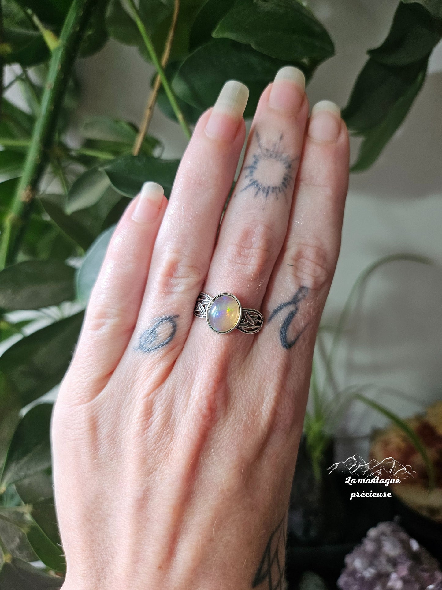 Bague en Opale welo
