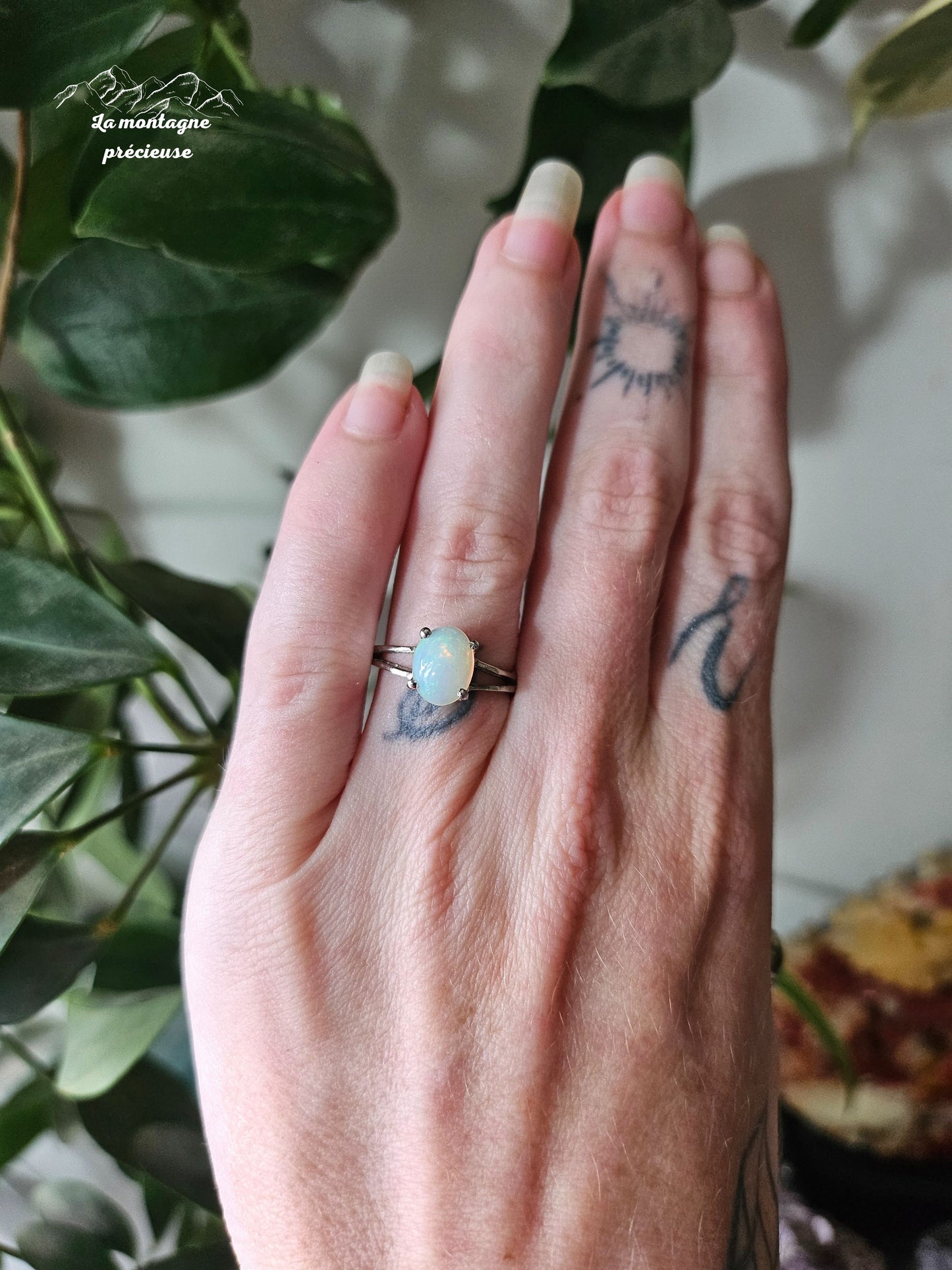 Bague en Opale welo