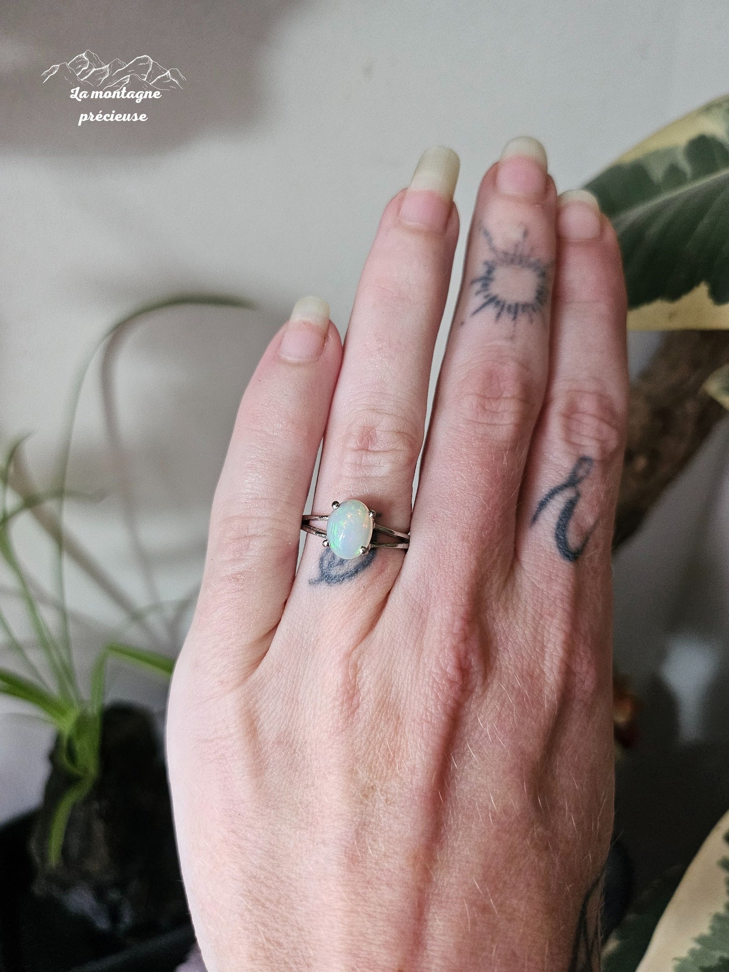 Bague en Opale welo