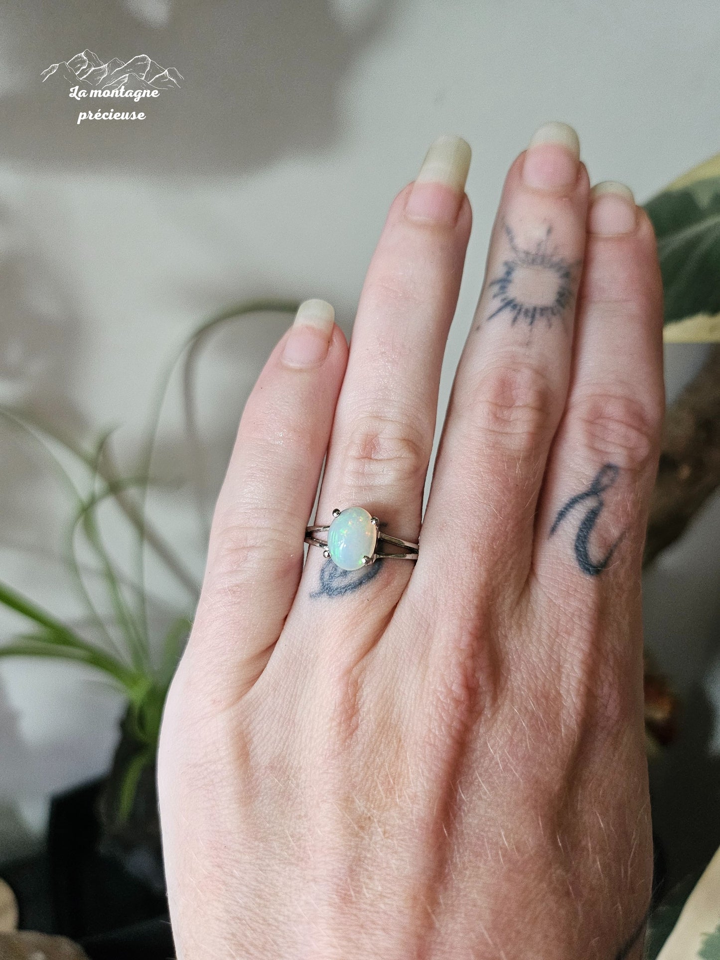 Bague en Opale welo