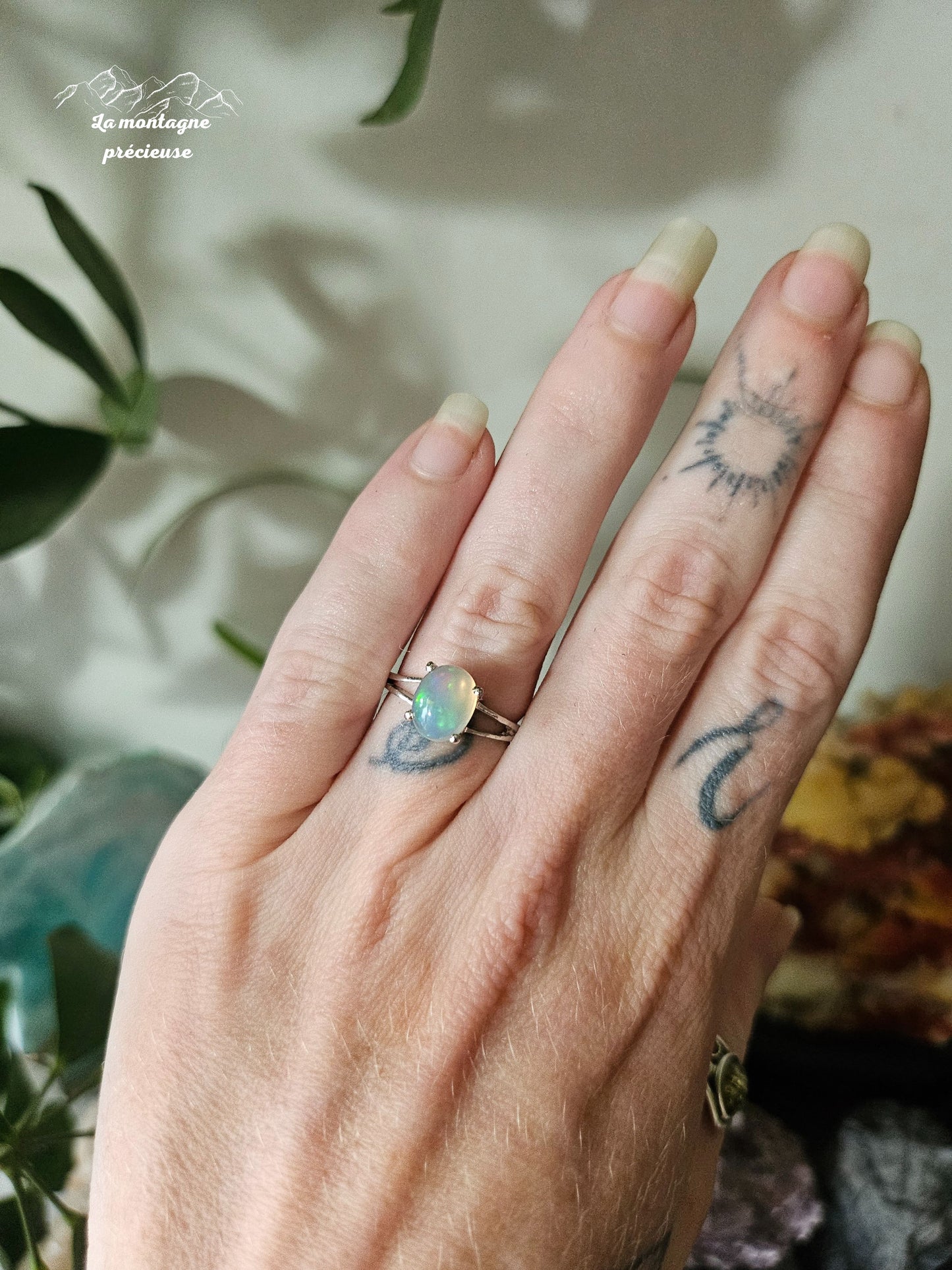 Bague en Opale welo