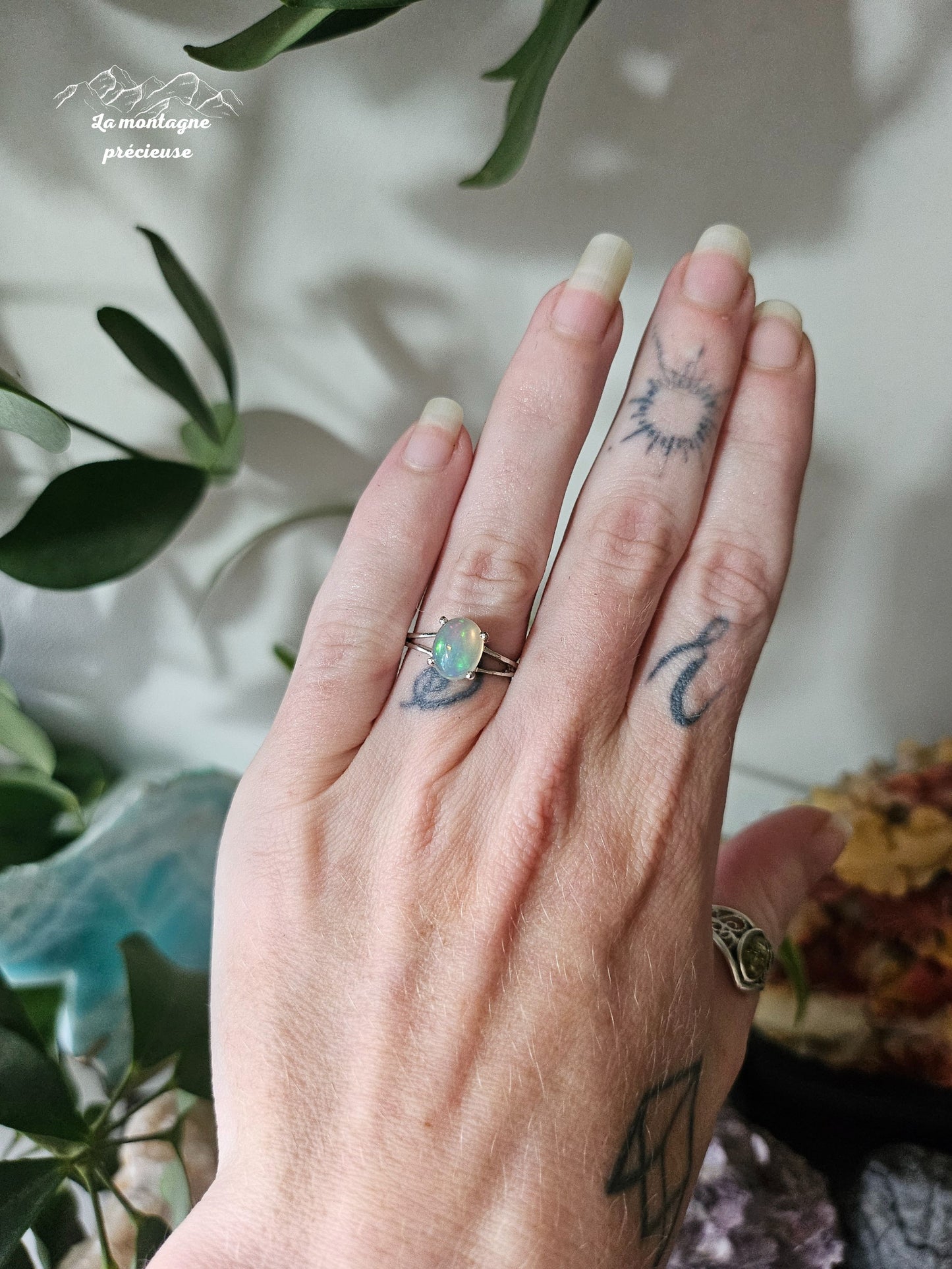Bague en Opale welo