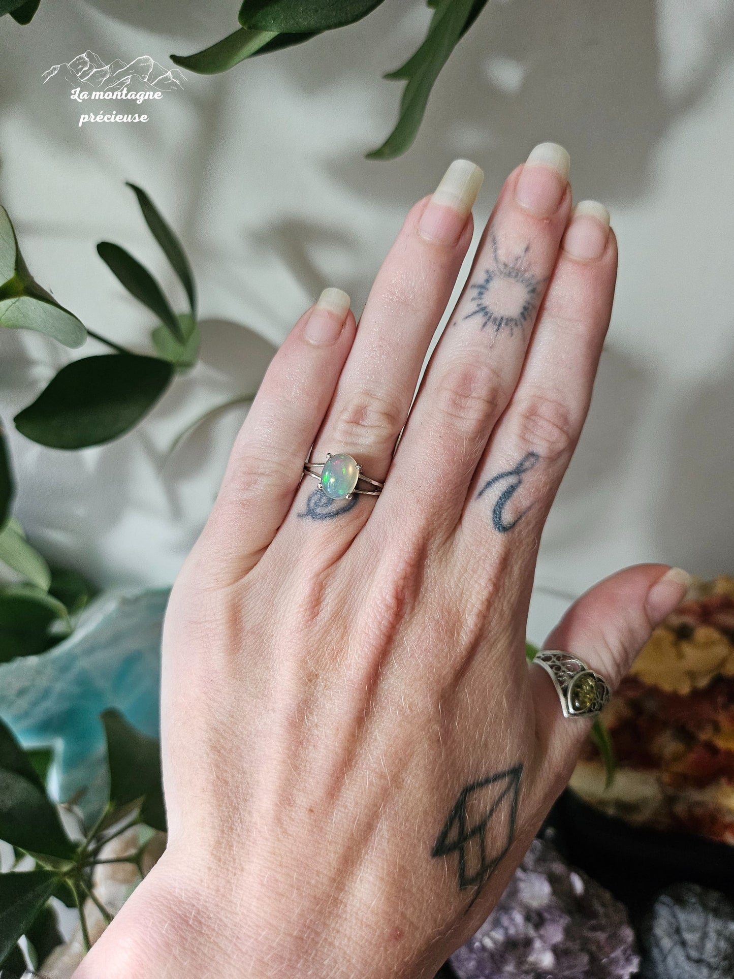 Bague en Opale welo