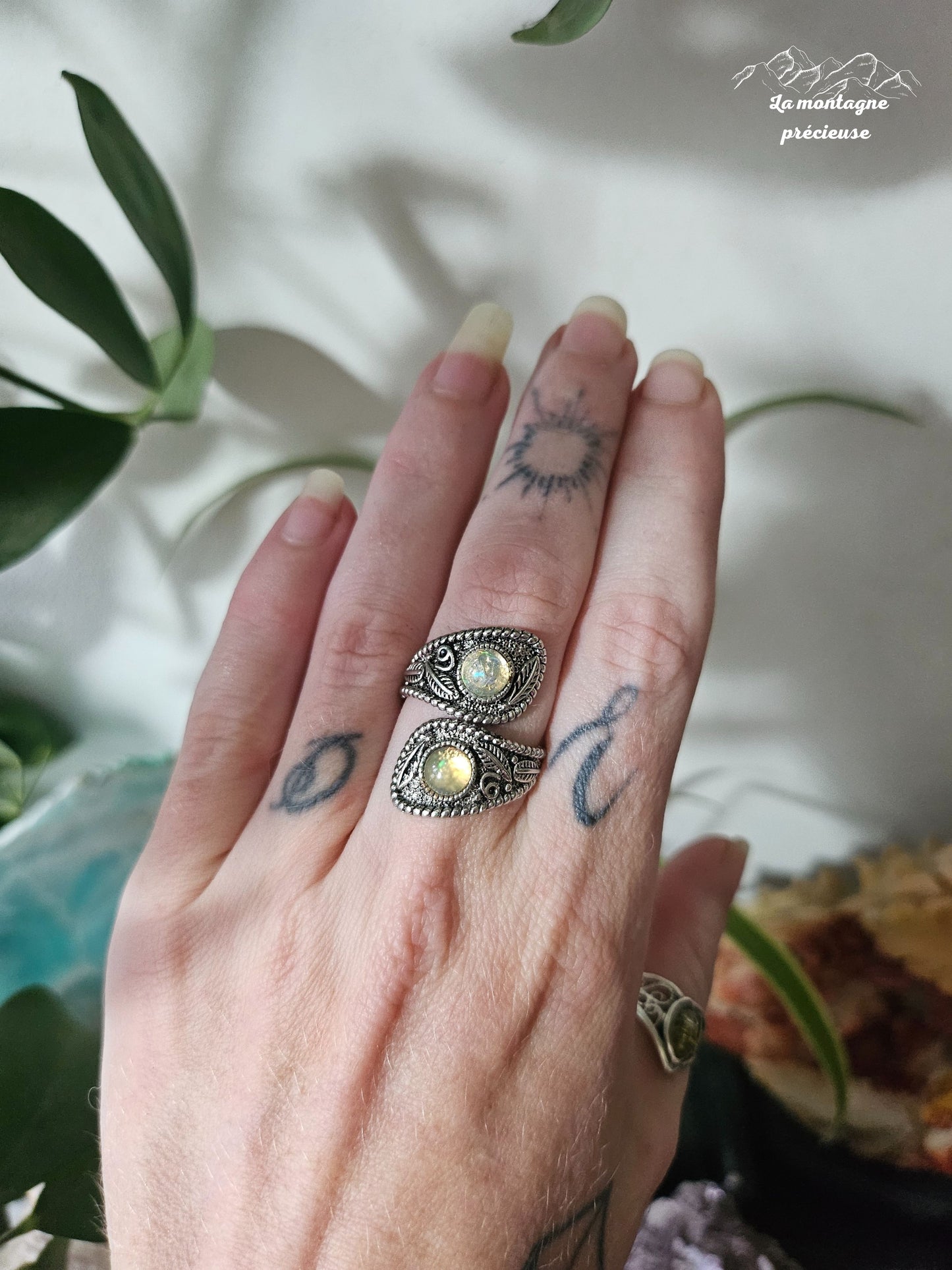 Bague en Opale welo