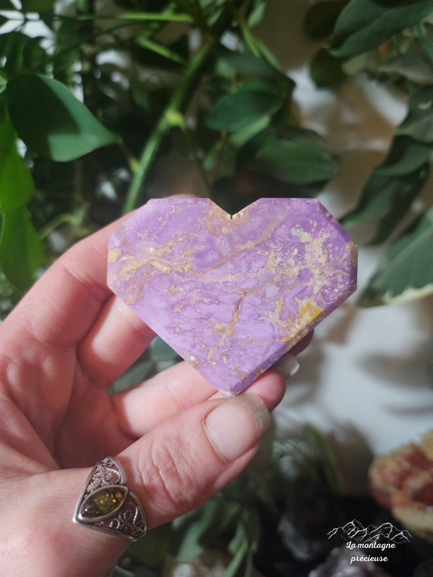 Coeur en phosphosidérite