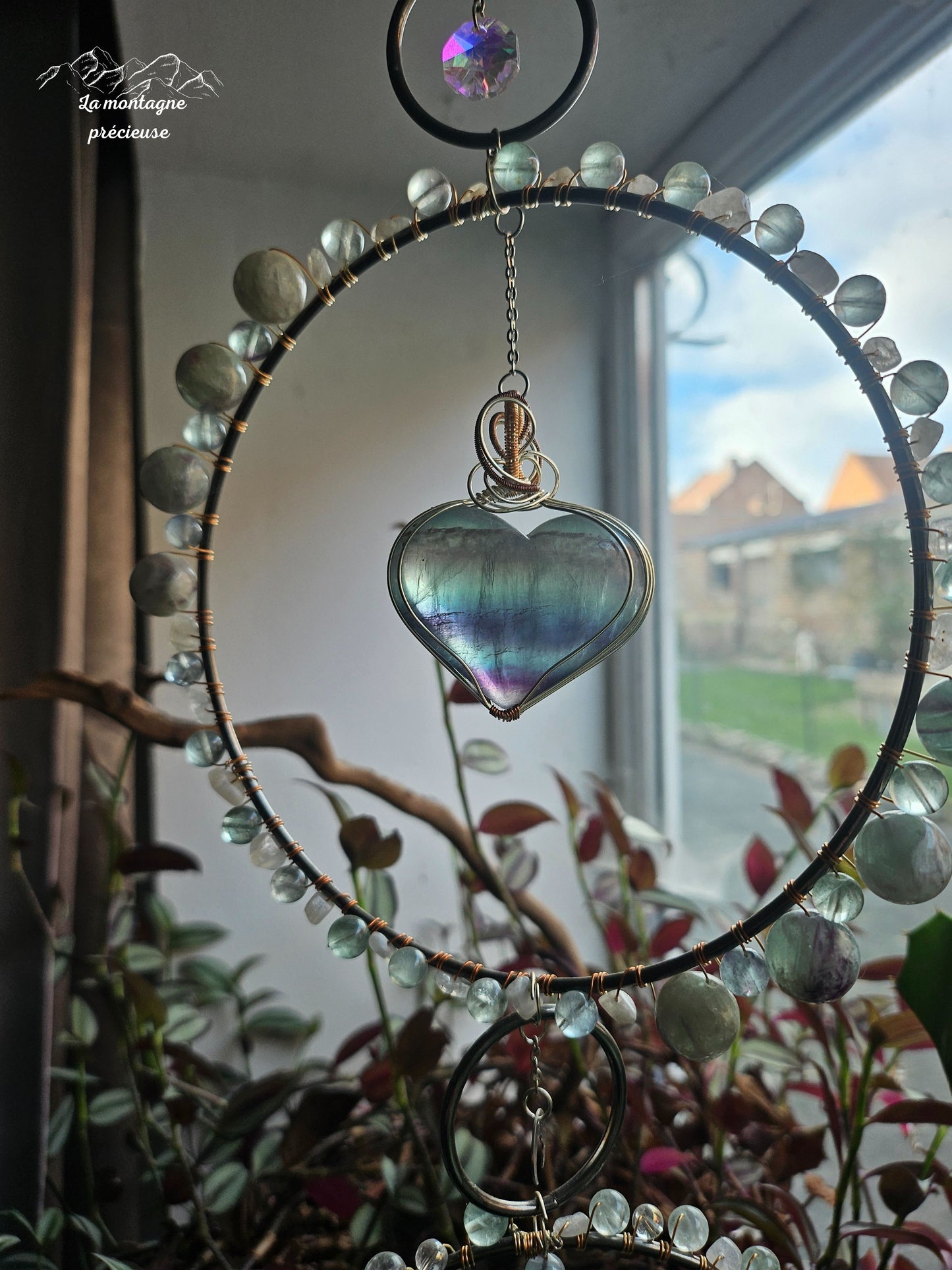 Attrape soleil en fluorite