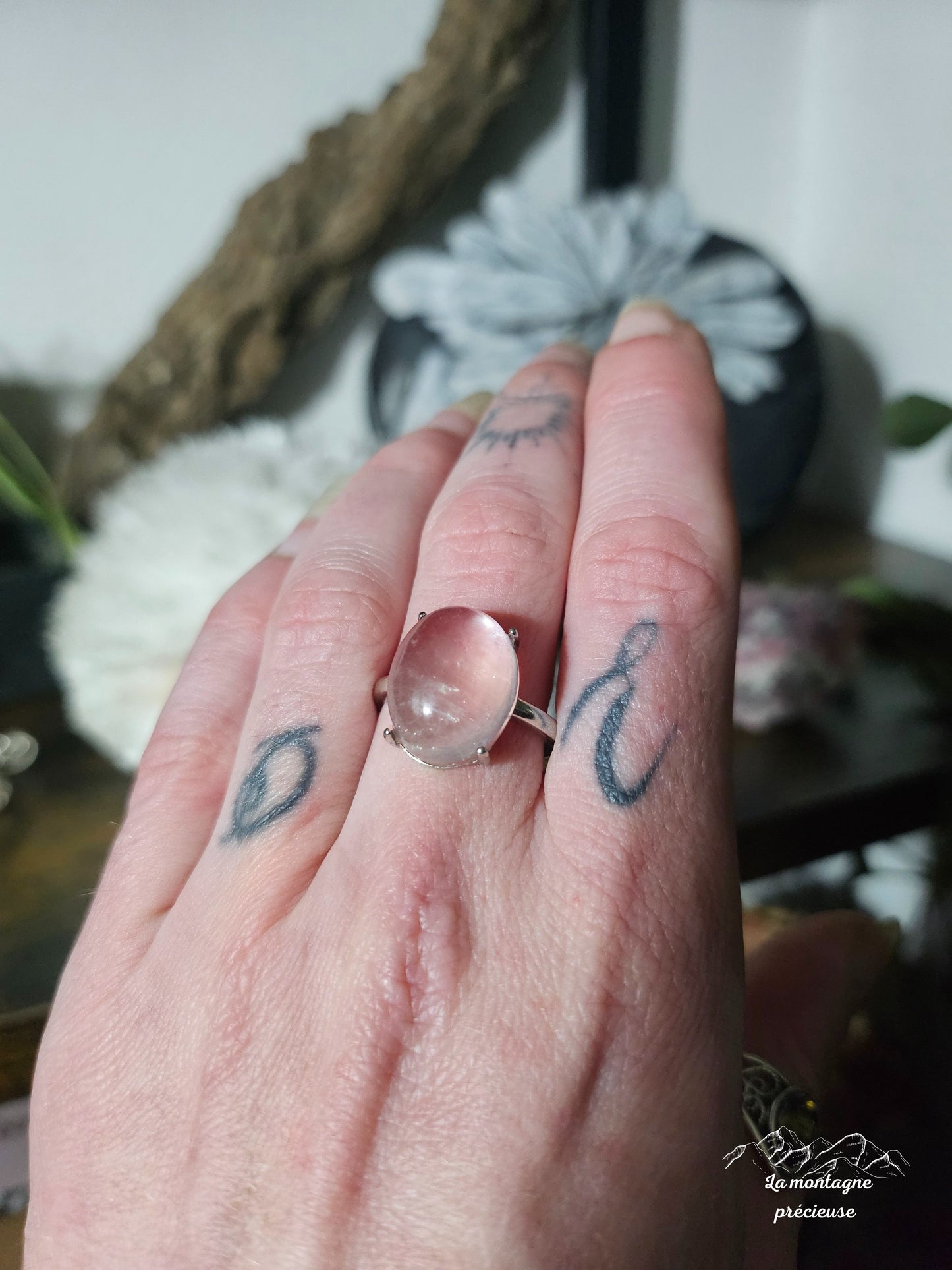 Bague en morganite