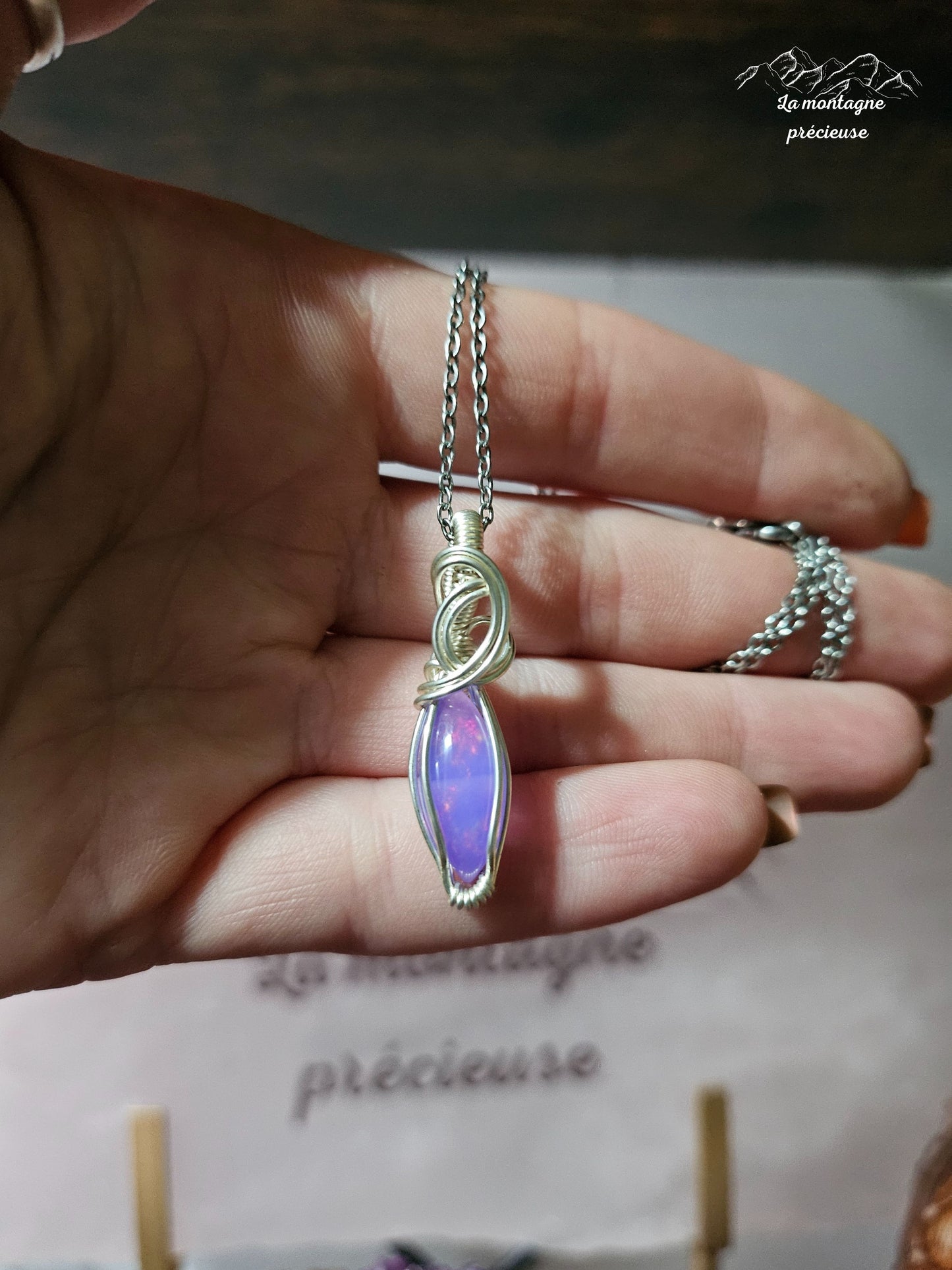 Pendentif en Opale welo Candy