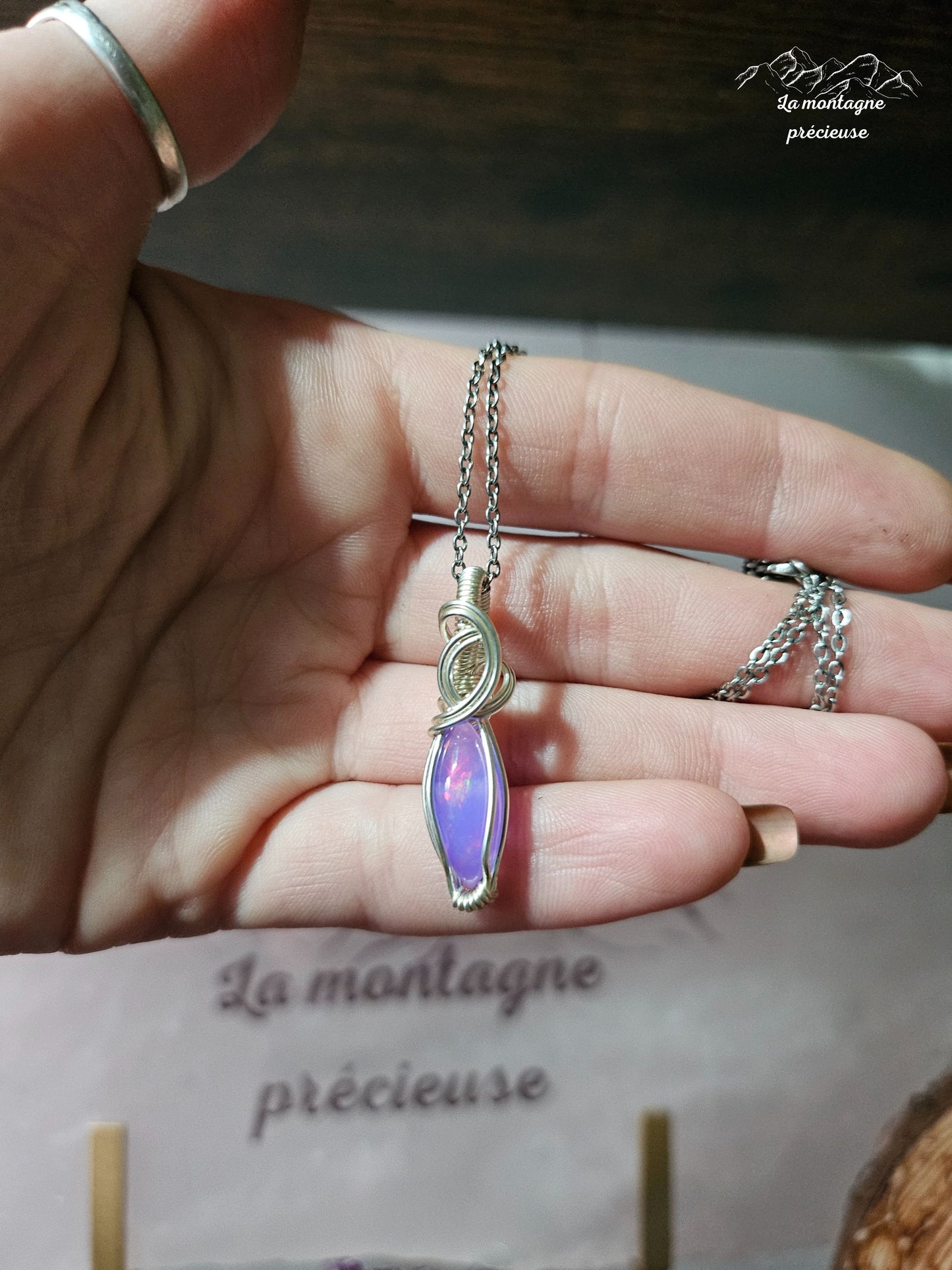 Pendentif en Opale welo Candy