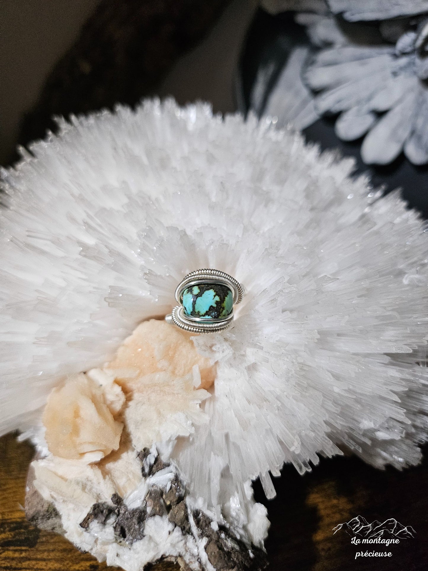 Bague en turquoise