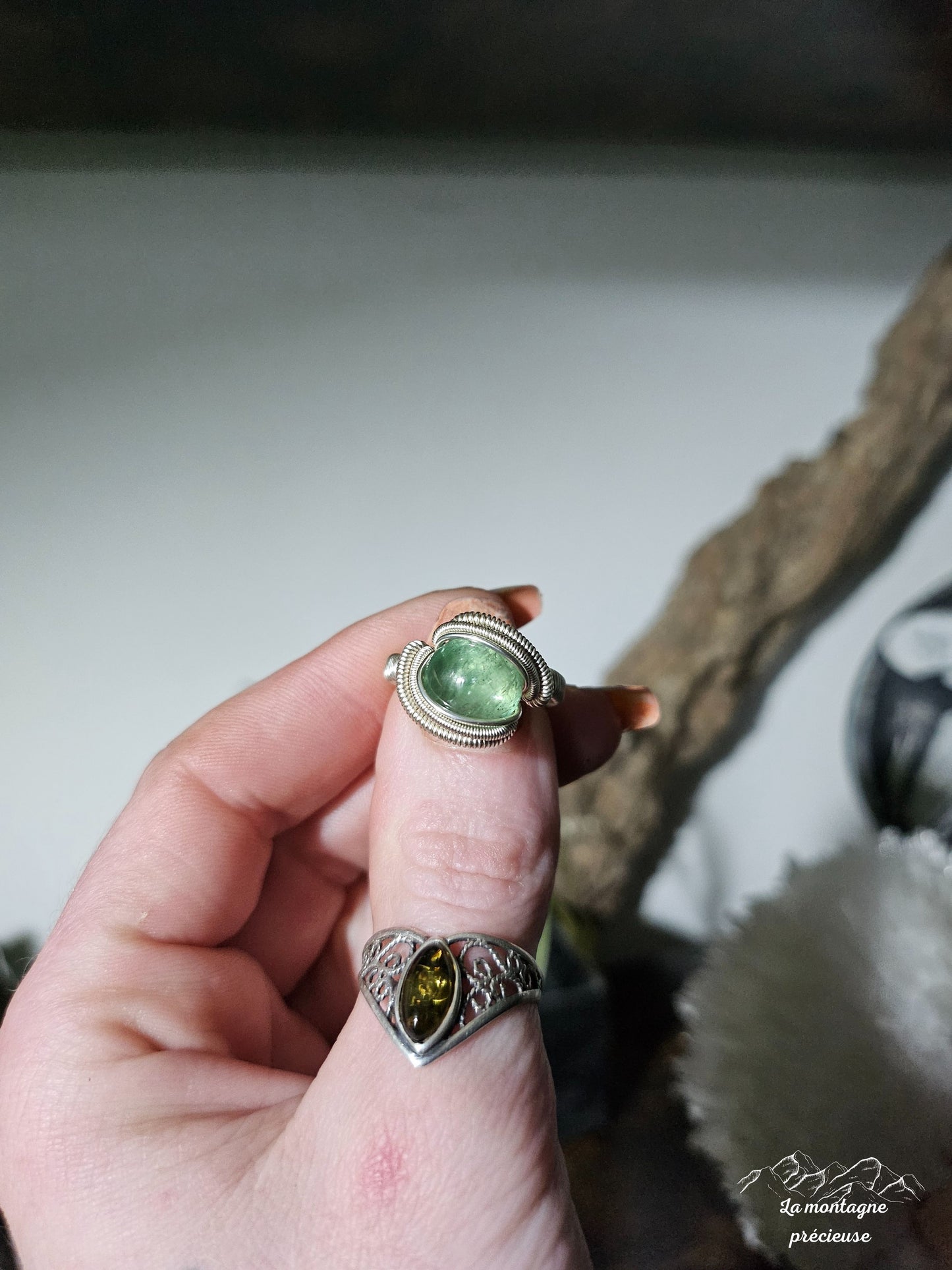 Bague en péridot