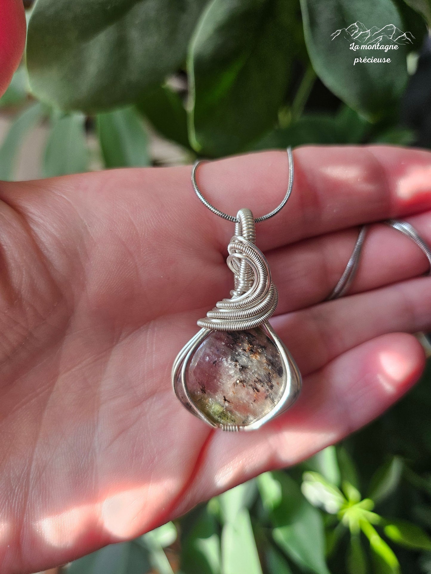 Pendentif en tourmaline