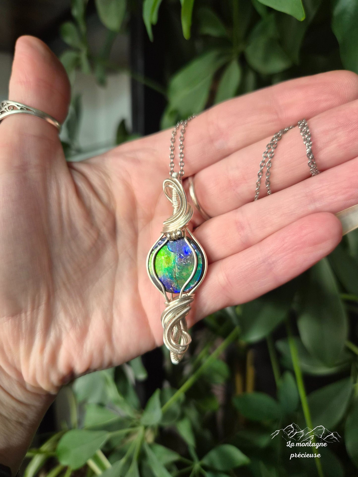 Pendentif en ammolite