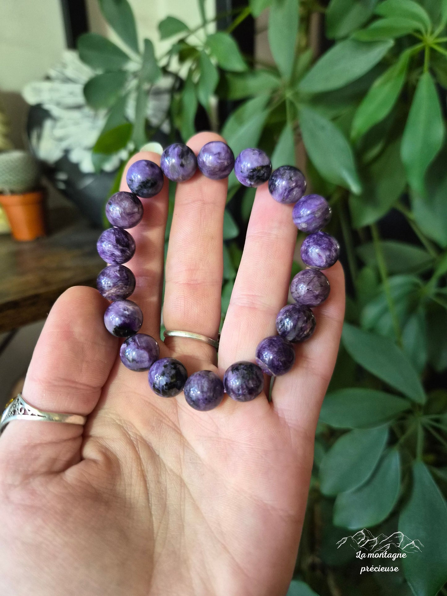 Bracelet en Charoïte 11mm
