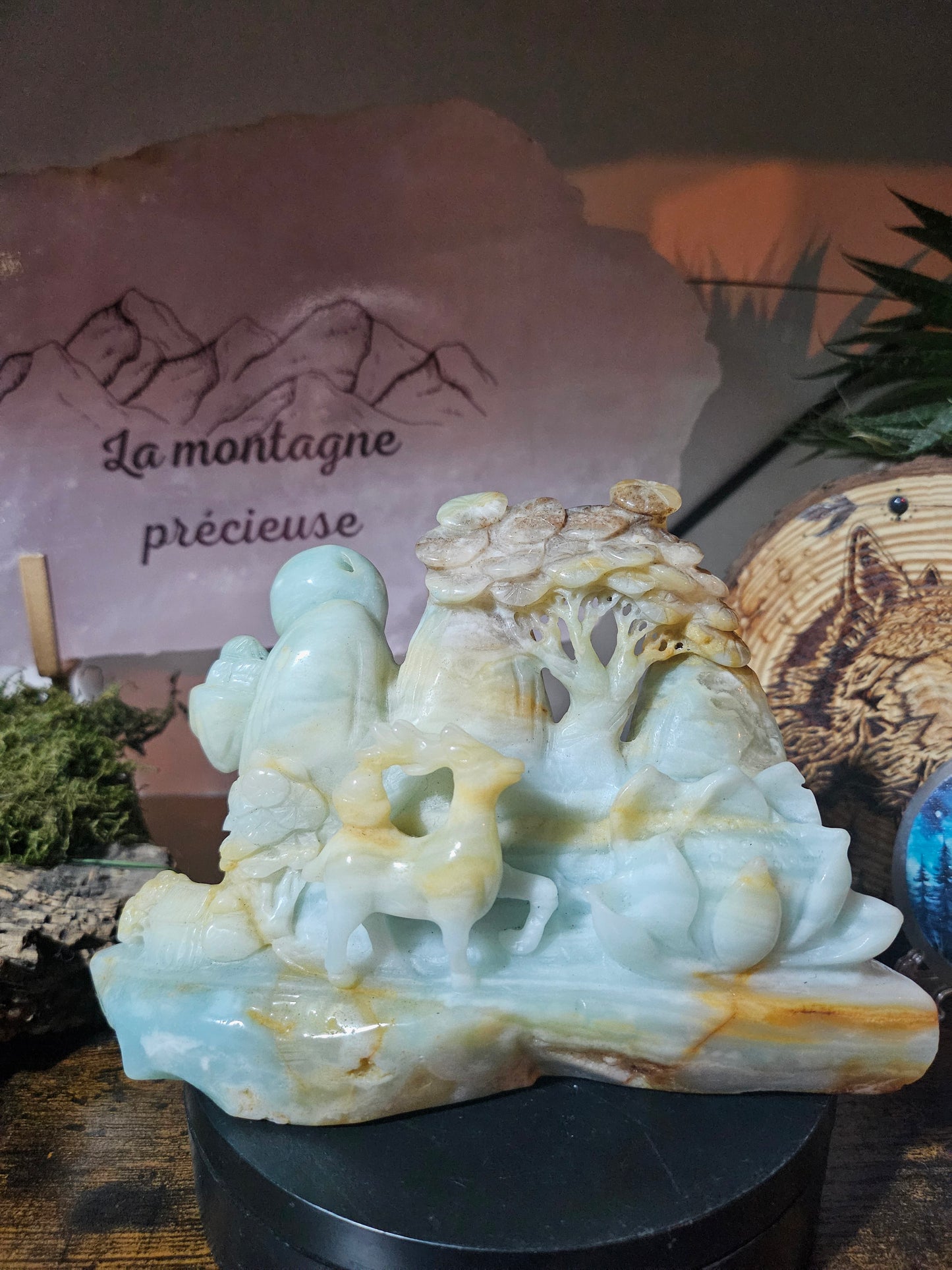 Cerfs en calcite des Caraïbes