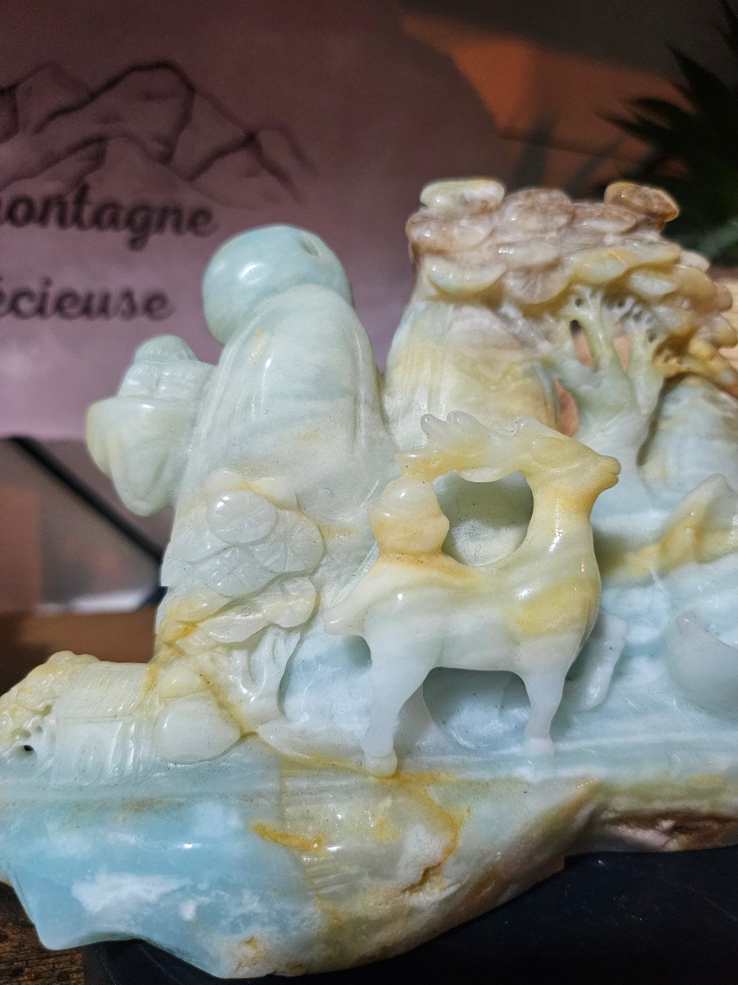 Cerfs en calcite des Caraïbes