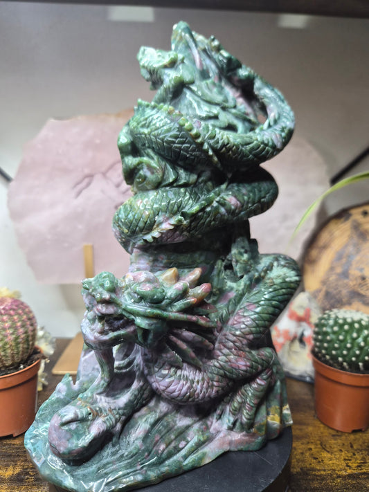 Dragon en Jaspe océan